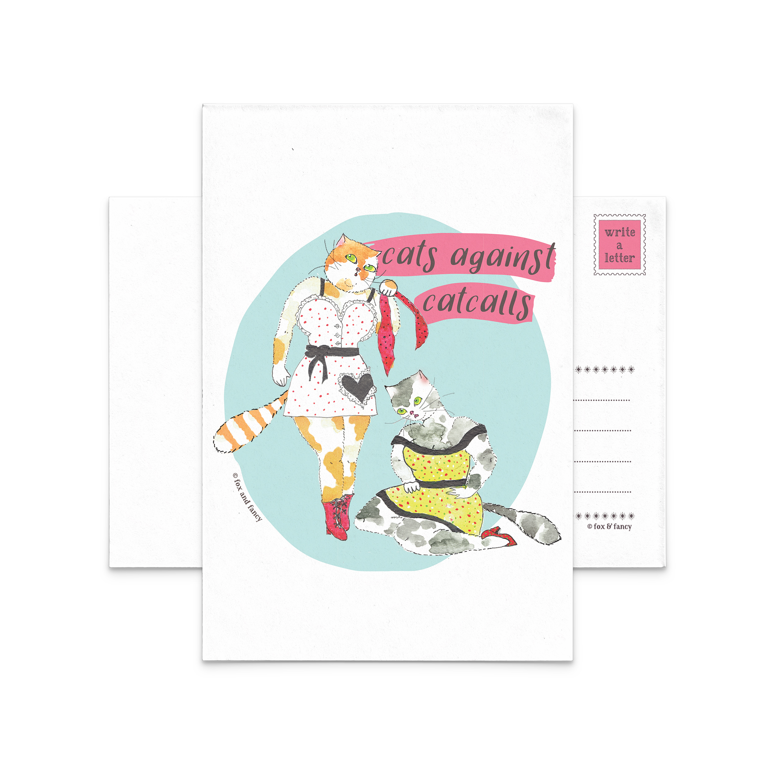 Ethne Dian Fox and Fancy Collab Cats Against Catcalls